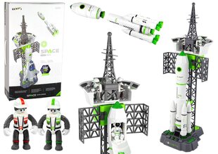 Kosmosejaama komplekt koos raketiga цена и информация | Игрушки для мальчиков | kaup24.ee