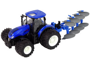 Трактор с дистанционным управлением, 1:24, синий цена и информация | Игрушки для мальчиков | kaup24.ee