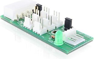 Delock Distribution Board for 6 x Fan 5V / 12V (25218) hind ja info | Komponentide tarvikud | kaup24.ee