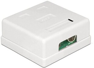 Delock Modular Wall Outlet 2 Port Cat.6 (86269) hind ja info | Komponentide tarvikud | kaup24.ee