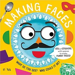 Making Faces: A Sticker Book цена и информация | Книги для малышей | kaup24.ee