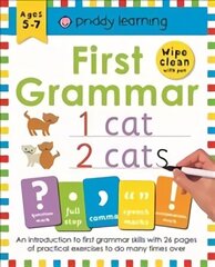 First Grammar: Wipe Clean Workbooks hind ja info | Väikelaste raamatud | kaup24.ee