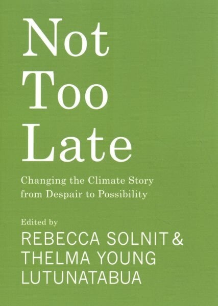 Not Too Late: Changing the Climate Story from Despair to Possibility цена и информация | Ühiskonnateemalised raamatud | kaup24.ee