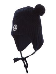 Huppa шапка для малышей Mila 94430000*00086, тёмно-синий 4741632078871 цена и информация | Шапки, перчатки, шарфы для мальчиков | kaup24.ee