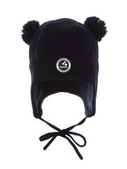 Huppa laste kevad-sügis müts MILA, tumesinine цена и информация | Шапки, перчатки, шарфы для мальчиков | kaup24.ee