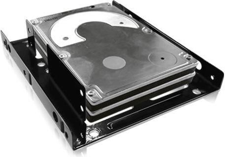 Icy Box Internal Mounting Frame 3.5" for 2x 2.5" drives, Black (IB-AC643) hind ja info | Komponentide tarvikud | kaup24.ee