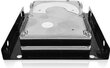 Icy Box Internal Mounting Frame 3.5" for 2x 2.5" drives, Black (IB-AC643) hind ja info | Komponentide tarvikud | kaup24.ee