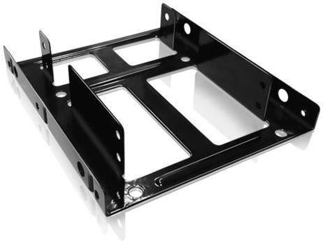 Icy Box Internal Mounting Frame 3.5" for 2x 2.5" drives, Black (IB-AC643) цена и информация | Komponentide tarvikud | kaup24.ee