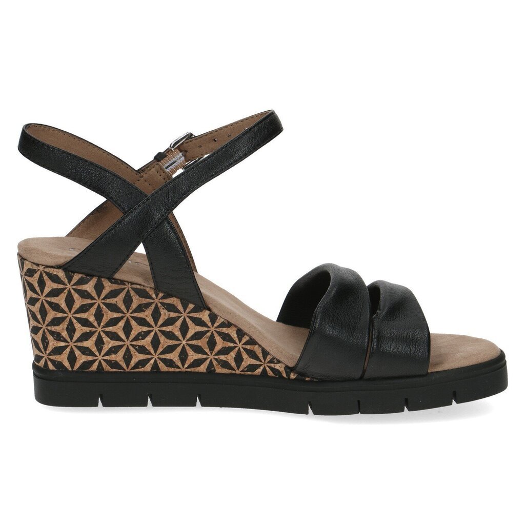 Naiste sandaalid Caprice, must hind ja info | Naiste sandaalid | kaup24.ee