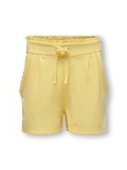 Laste lühikesed püksid Only, kollane hind ja info | Tüdrukute lühikesed püksid | kaup24.ee