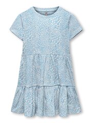 Laste kleit Only, helesinine/valge hind ja info | Tüdrukute kleidid | kaup24.ee