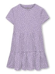 Laste kleit Only, lilla/valge hind ja info | Tüdrukute kleidid | kaup24.ee