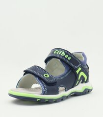 Laste sandaalid Clibee, sinine/salatiroheline hind ja info | Laste sandaalid | kaup24.ee