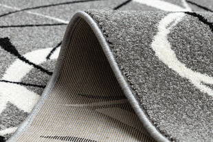 Rugsx ковровая дорожка Silver Choco, серая, 80 см цена и информация | Ковры | kaup24.ee