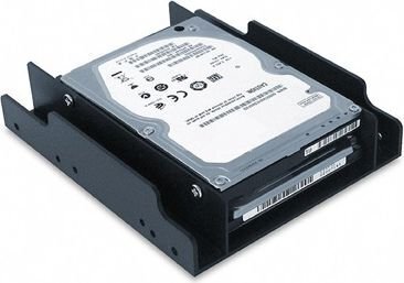 LC-Power Drive bay adapter for HDD or SSD: 3.5" to 2x 2.5" (LC-ADA-35-225) hind ja info | Komponentide tarvikud | kaup24.ee