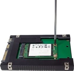 LogiLink Adapter mSATA SSD to 2.5" SATA (UA0223) hind ja info | Komponentide tarvikud | kaup24.ee