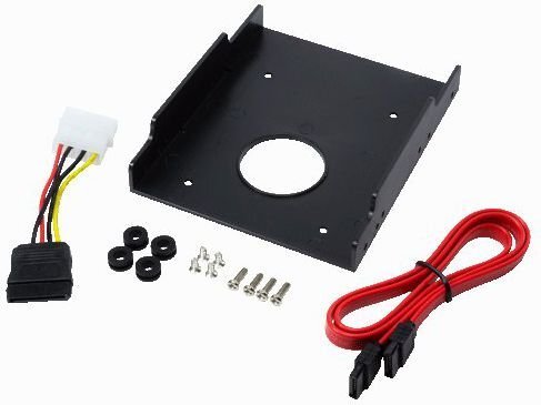 LogiLink Plastic Hard drive Mounting Set 2.5" to 3.5" (AD0013) hind ja info | Komponentide tarvikud | kaup24.ee