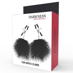 DARKNESS FUR NIPPLE CLAMS цена и информация | БДСМ и фетиш | kaup24.ee