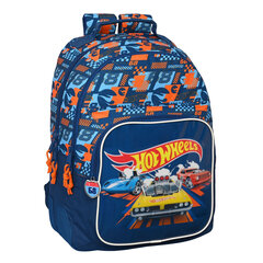 Kooliseljakott Hot Wheels Speed club Oranž (32 x 42 x 15 cm) hind ja info | Koolikotid, sussikotid | kaup24.ee