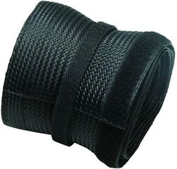 Newstar Flexible Cable Cover 2m, Black (NS-CS200BLACK) hind ja info | Komponentide tarvikud | kaup24.ee