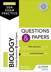 Essential SQA Exam Practice: Higher Biology Questions and Papers: From the publisher of How to Pass hind ja info | Noortekirjandus | kaup24.ee