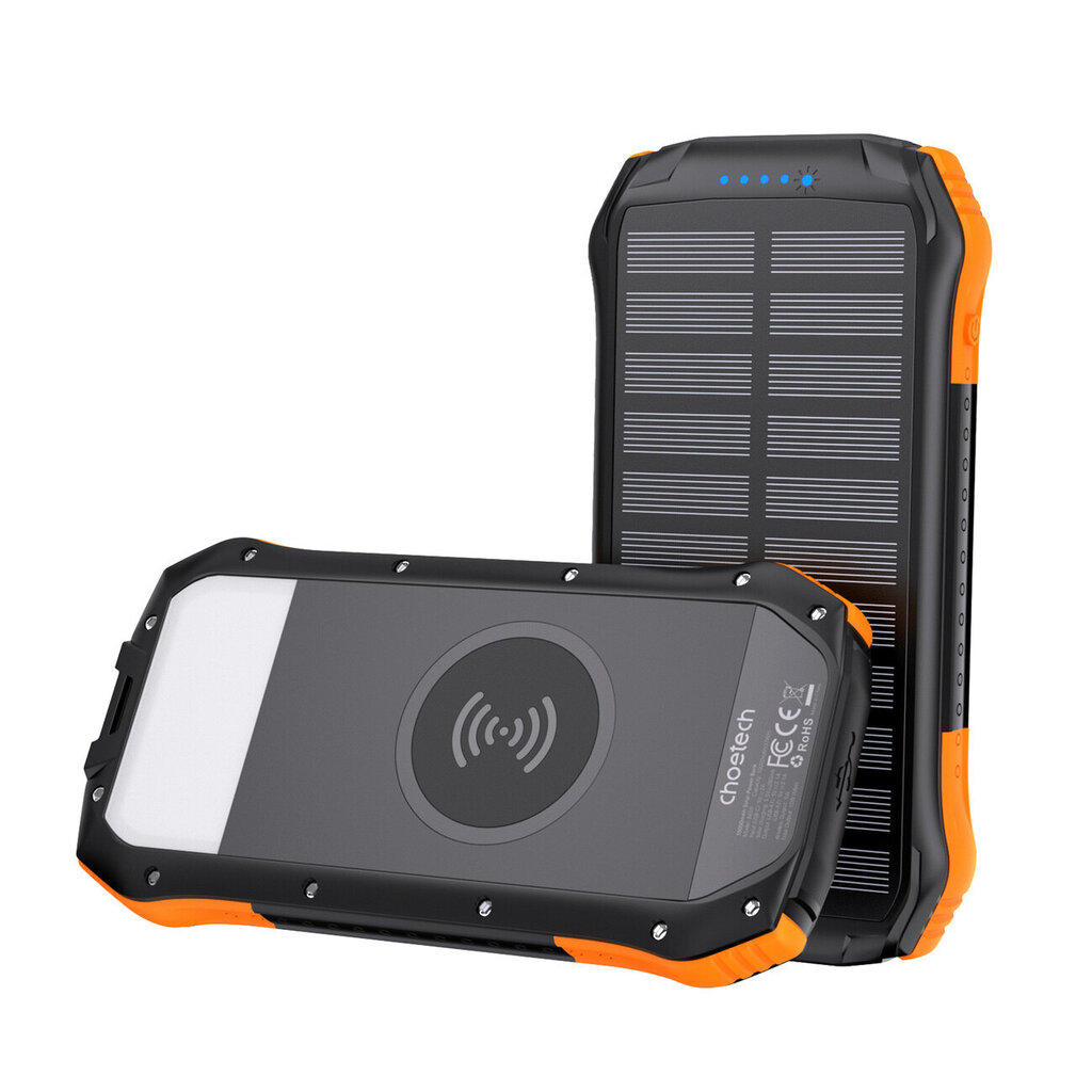 Choetech Solar B659 10000mAh hind ja info | Akupangad | kaup24.ee