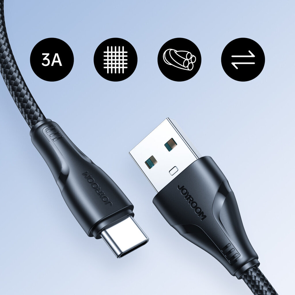 Joyroom S-UC027A11, USB - USB C, 0.25 m hind ja info | Mobiiltelefonide kaablid | kaup24.ee