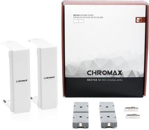 Noctua chromax.White heatsink Covers (NA-HC4) hind ja info | Komponentide tarvikud | kaup24.ee