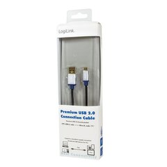 LogiLink BUAM210, USB 2.0 - MicroUSB, 1m hind ja info | Logilink Mobiiltelefonid, foto-, videokaamerad | kaup24.ee