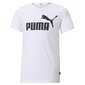 Laste T-särk Puma 586960*02, valge/must 4063697395657 цена и информация | Poiste särgid | kaup24.ee