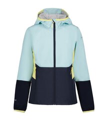 Laste softshell-jope Icepeak Kalaheo 51806-3*330, münt/tumesinine 6438535480334 цена и информация | Куртки, пальто для девочек | kaup24.ee