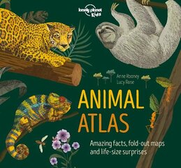 Lonely Planet Kids Animal Atlas цена и информация | Книги для подростков и молодежи | kaup24.ee
