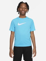 Nike детская футболка DX5386*468, бирюзовый 196153475083 цена и информация | Рубашки для мальчиков | kaup24.ee