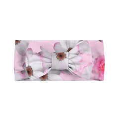 Lenne повязка на голову для девочек Karen 23675*004, розовый/белый 4741593358876 цена и информация | Шапки, перчатки, шарфы для девочек | kaup24.ee
