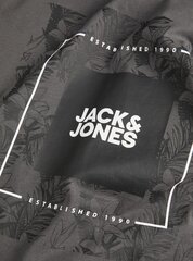 Meeste T-särk Jack & Jones 12224165*02, tumehall 5715365495532 hind ja info | Meeste T-särgid | kaup24.ee