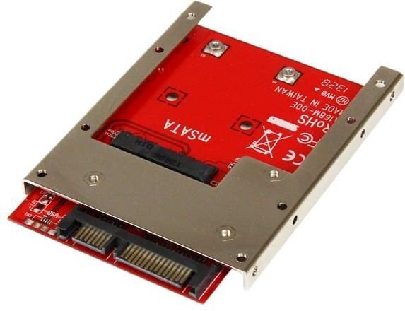 Adapter SSD Startech SAT32MSAT257 SSD mSATA цена и информация | Komponentide tarvikud | kaup24.ee