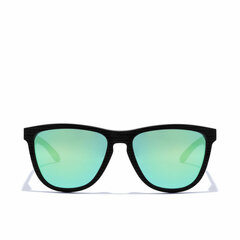 Поляризованные солнечные очки Hawkers One Raw Carbon Fiber Чёрный Изумрудный зеленый (Ø 55,7 mm) цена и информация | Женские солнцезащитные очки | kaup24.ee