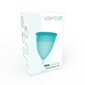 STERCUP MENSTRUAL CUP SUURUS L AKVAMARIIN VÄRVI FDA SILIKOON цена и информация | Tampoonid, hügieenisidemed, menstruaalanumad | kaup24.ee