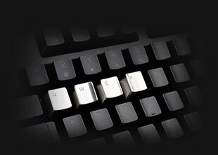 Thermaltake Metalcaps for MEKA keyboards, Metal QWER + ESC keys (EA-MTC-AKCSIL-QW) hind ja info | Komponentide tarvikud | kaup24.ee