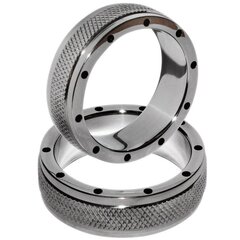 METALHARD COCK RING STEEL 40MM цена и информация | Эрекционные кольца, насадки на пенис | kaup24.ee