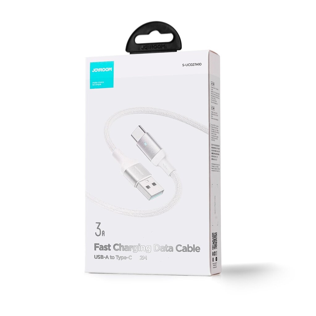 Joyroom S-UC027A10, USB - USB C, 2 m цена и информация | Mobiiltelefonide kaablid | kaup24.ee