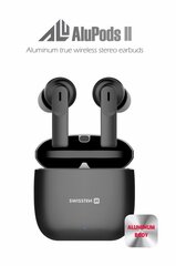 Swissten ALUPODS II TWS Bluetooth Стерео Гарнитура с Микрофоном цена и информация | Наушники | kaup24.ee