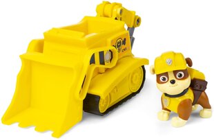 Spin Master Paw Patrol Bulldozer ekskavaator Rubble koos figuuriga цена и информация | Развивающий мелкую моторику - кинетический песок KeyCraft NV215 (80 г) детям от 3+ лет, бежевый | kaup24.ee