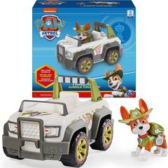 Spin Master Paw Patrol Tracker figuur + maastikusõiduk цена и информация | Развивающий мелкую моторику - кинетический песок KeyCraft NV215 (80 г) детям от 3+ лет, бежевый | kaup24.ee