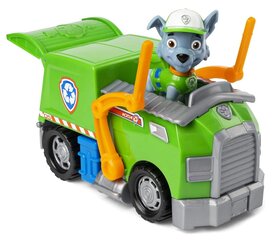 Spin Master Paw Patrol Rocky prügiauto koos figuuriga цена и информация | Игрушки для мальчиков | kaup24.ee