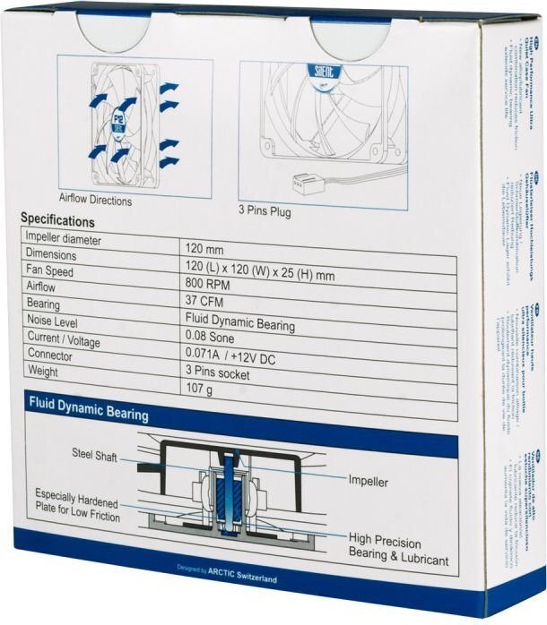 Arctic ACFAN00027A hind ja info | Arvuti ventilaatorid | kaup24.ee