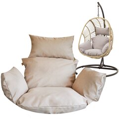 Подушка для садового кресла Blomster, бежевый цвет цена и информация | Подушки, наволочки, чехлы | kaup24.ee