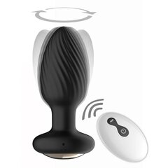 Kaugjuhtimispult 360 pöörlev anaalpistik Twist Silicone цена и информация | Вибраторы | kaup24.ee