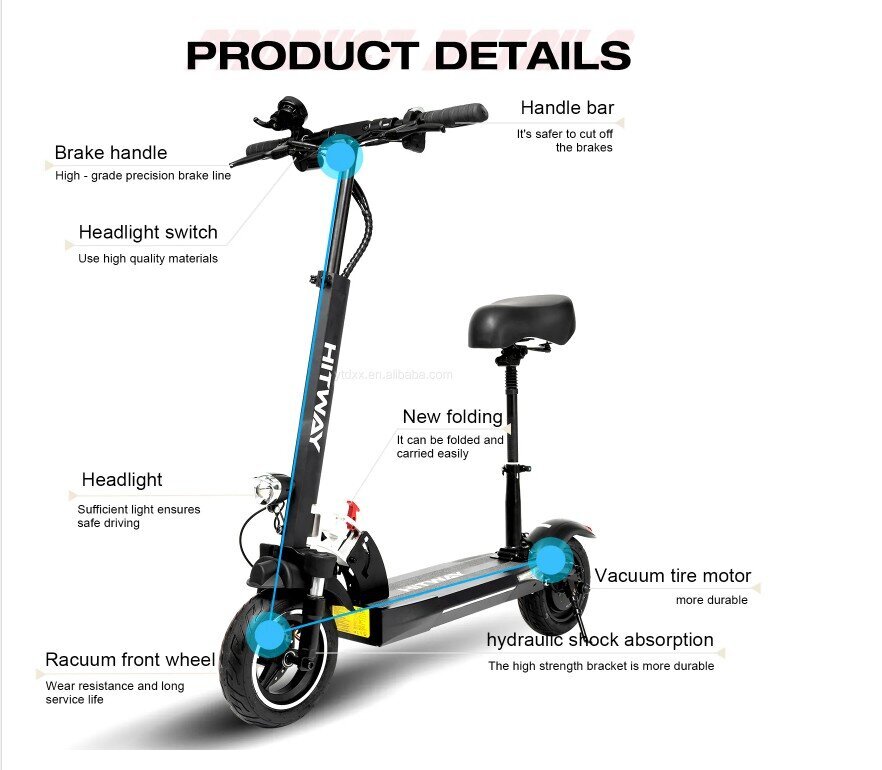 trottinette électrique hitway h5 pro