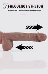 Vibraator peenis puldiga Stretching Dildo hind ja info | Vibraatorid | kaup24.ee